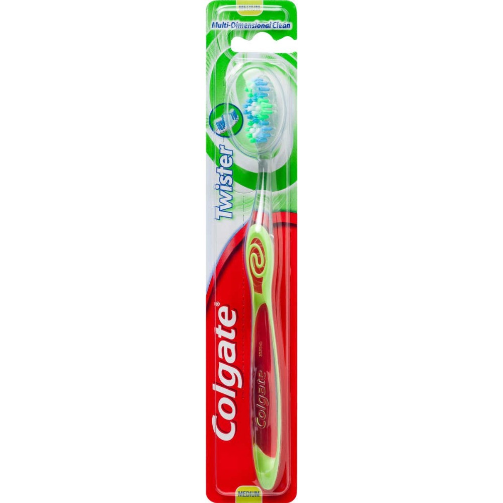 Colgate Twister Toothbrush - Medium - CEDISHOP