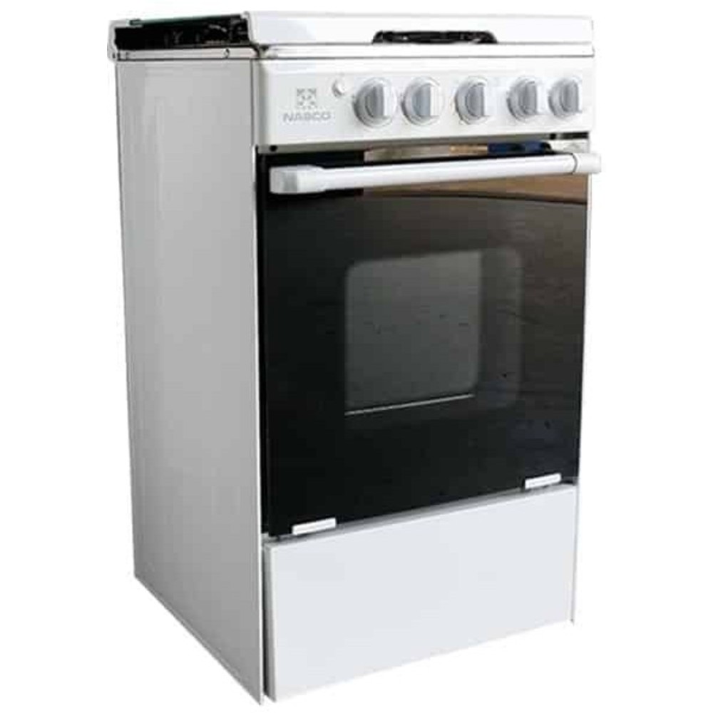 Nasco NASGCBME50I 4 Burner 50x55cm Gas Cooker with Oven & Grill